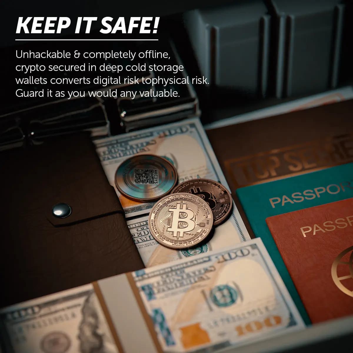 Bitcoin BTC Cold Storage Wallet thumbnail 2
