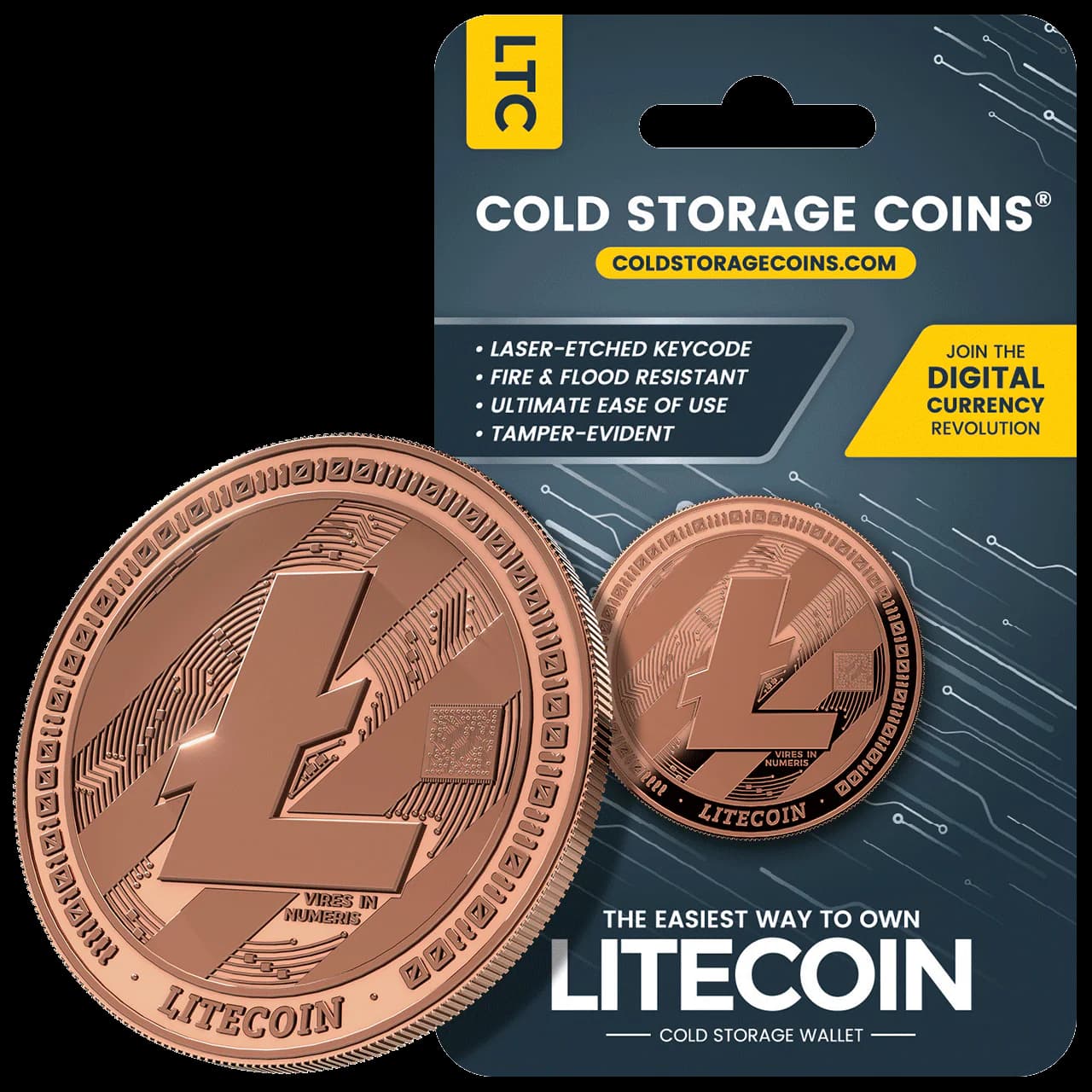 Litecoin LTC Cold Storage Wallet